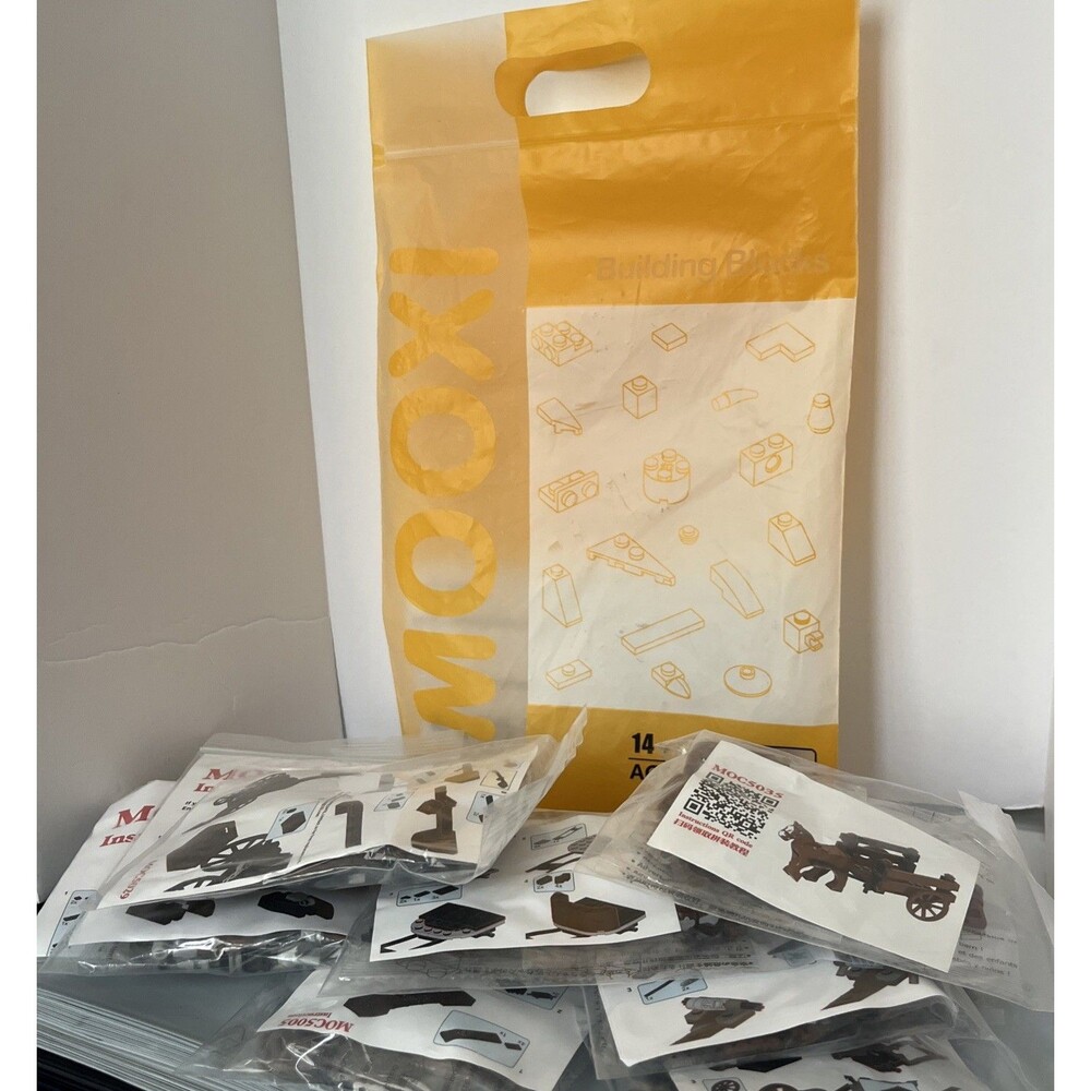 Mooxi Medieval Military Siege Vehicle Building Kit – 445 Pieces Knights 10 Sets
